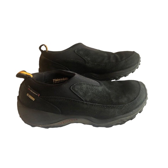 Merrell Jungle Moc Hiking Shoes Black Suede Nubuck Women's US 10 EUC - Picture 5 of 9